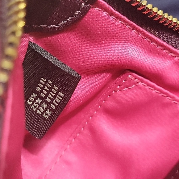 COACH NWOT TWEED WOOL SUEDE SHOULDER BAG - Picture 13 of 13